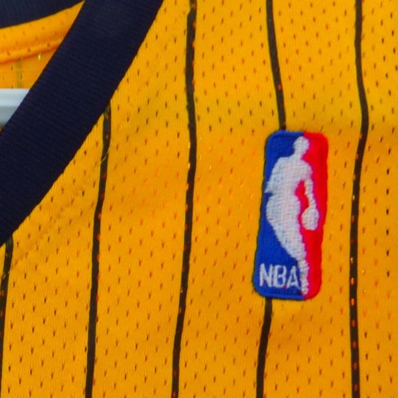 Reebok JERMAINE O'NEAL No. 7 INDIANA PACERS SZ 54 Jersey in very good condition - Picture 11 of 12